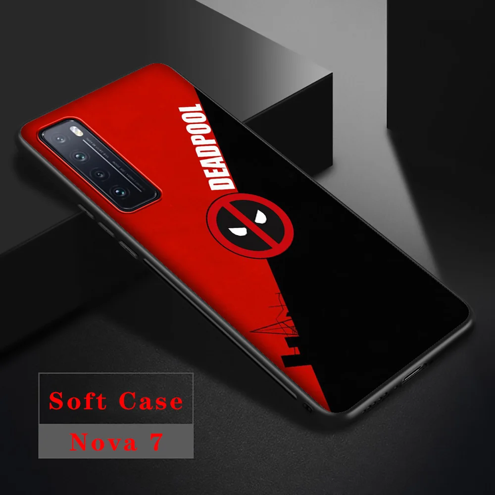 Очаровательный чехол Lavaza Deadpool Fundas для Huawei P8 P9 P10 P20 P30 Y6 Y7 Y9 Lite Pro P Smart Nova 2i 3i Mini 2017 2018 |
