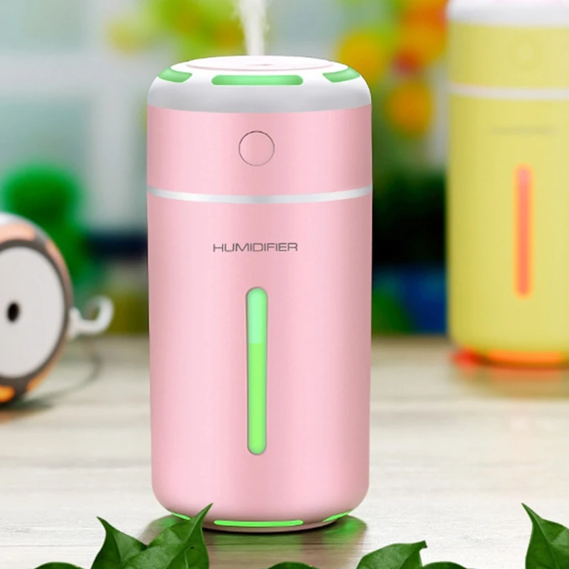 

230ML Humidifier Ultrasonic USB Aroma Essential Oil Diffuser Air Purifier Lamp