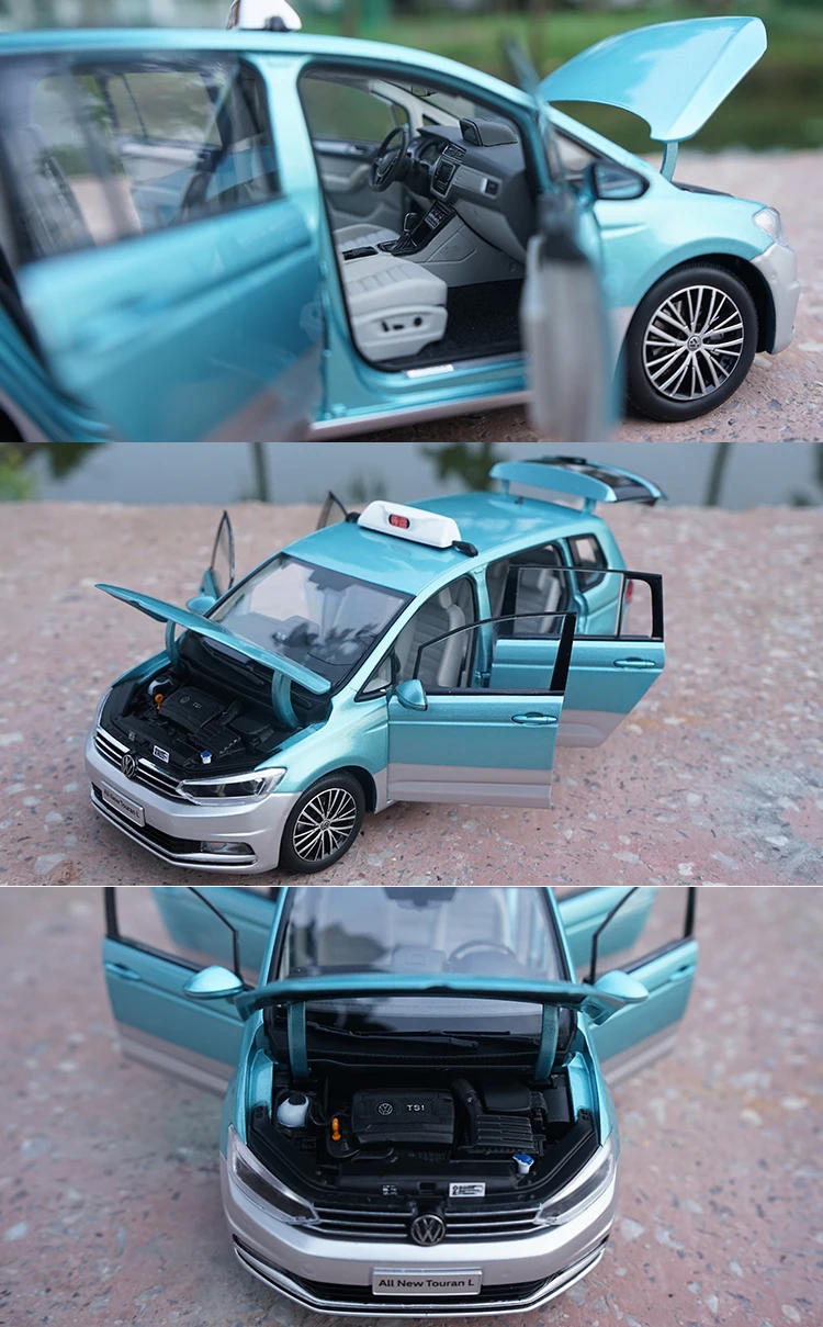 Изысканный подарок 1:18 Touran L сплава модель, моделирование литьем под давлением металлическая модель автомобиля, коллекция украшения