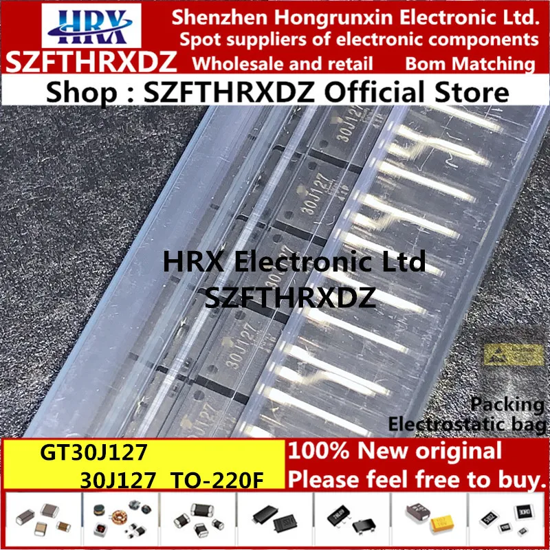 GT30J127 TO-220F 30J127 TO220F MOSFET 600V 200A IGBT 50 шт/трубка(50 шт