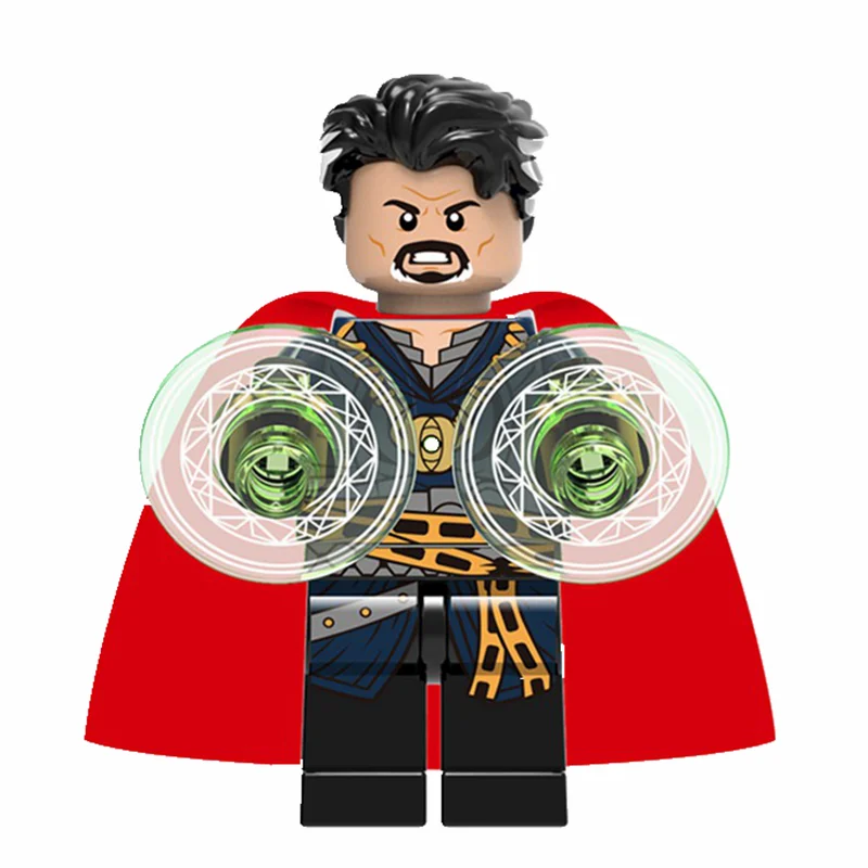 XH825 Marvel Super Heroes Thanos Iron Man Thor Hulk Spiderman Batman Avengers Building Blocks Figures Playmobil Toys for Children Gift - Цвет: XH825