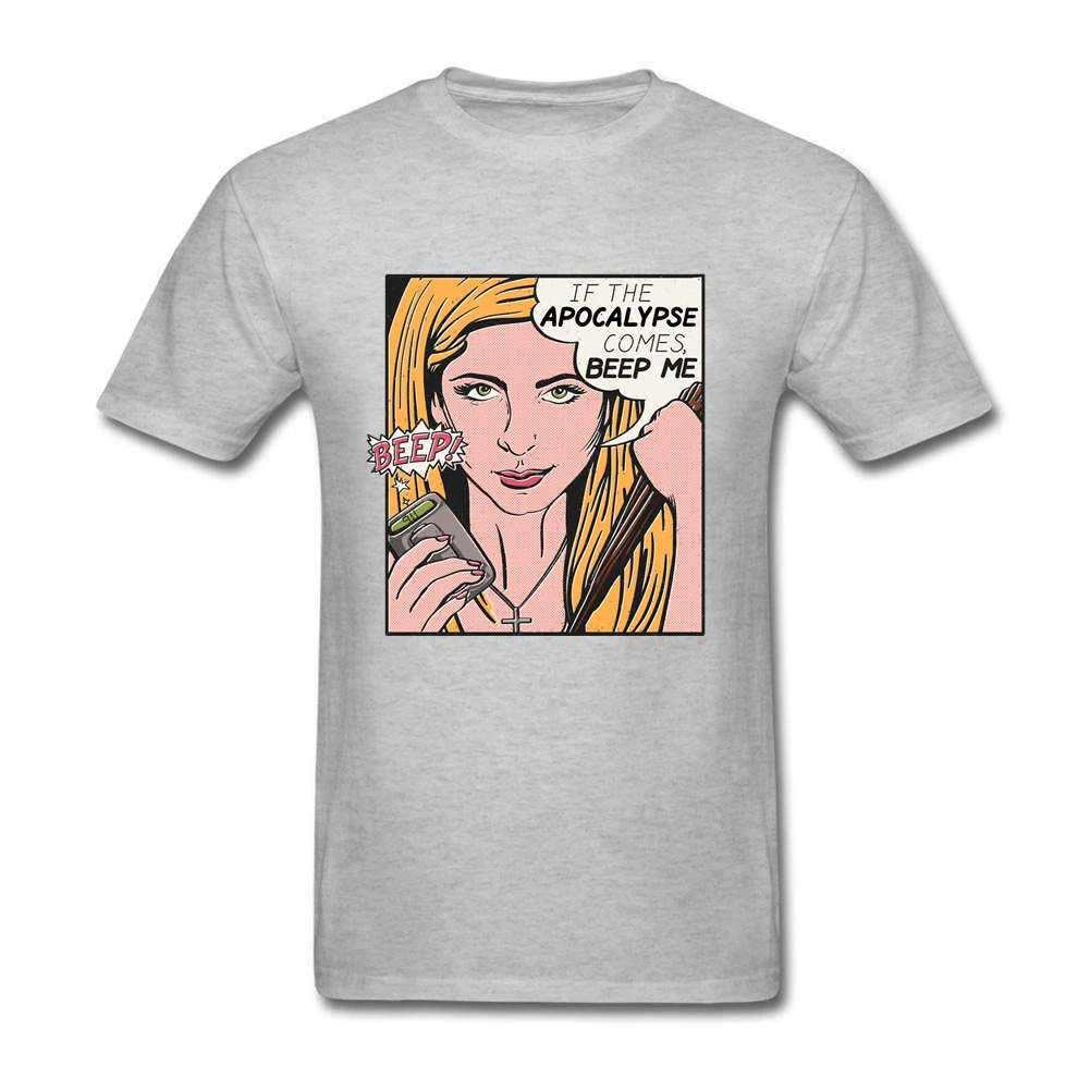 Поп-арт-истребительница Футболка короткий рукав Custom мужские футболки для всей