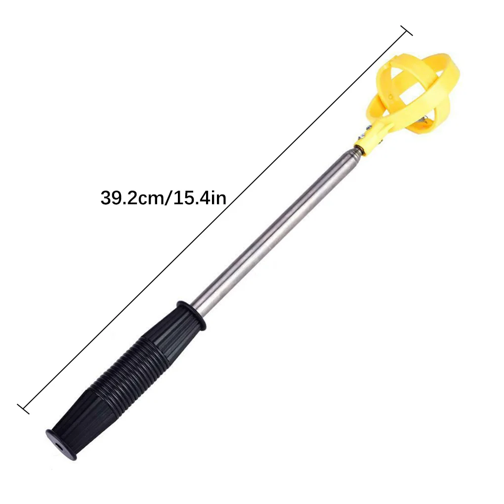 

2.4m(Max) Golf Ball Picker Telescopic Golf Ball Retriever Anti-Slide Golf Ball Pick Up Tools Extendable Locking Scoop Picker