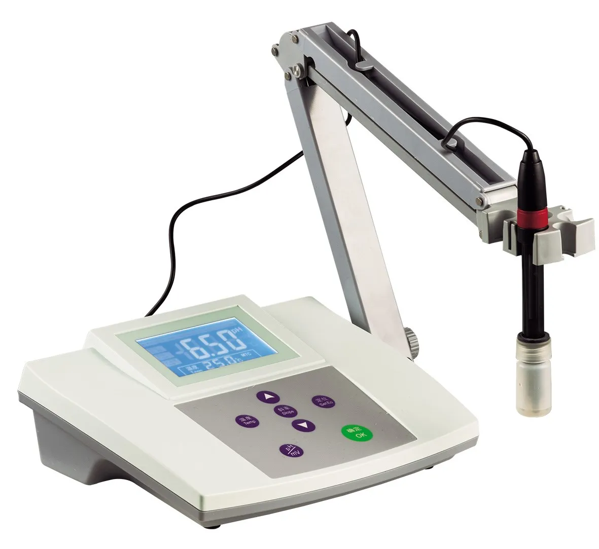 

Lab medical bench table top liquid benchtop digital ph tester meter