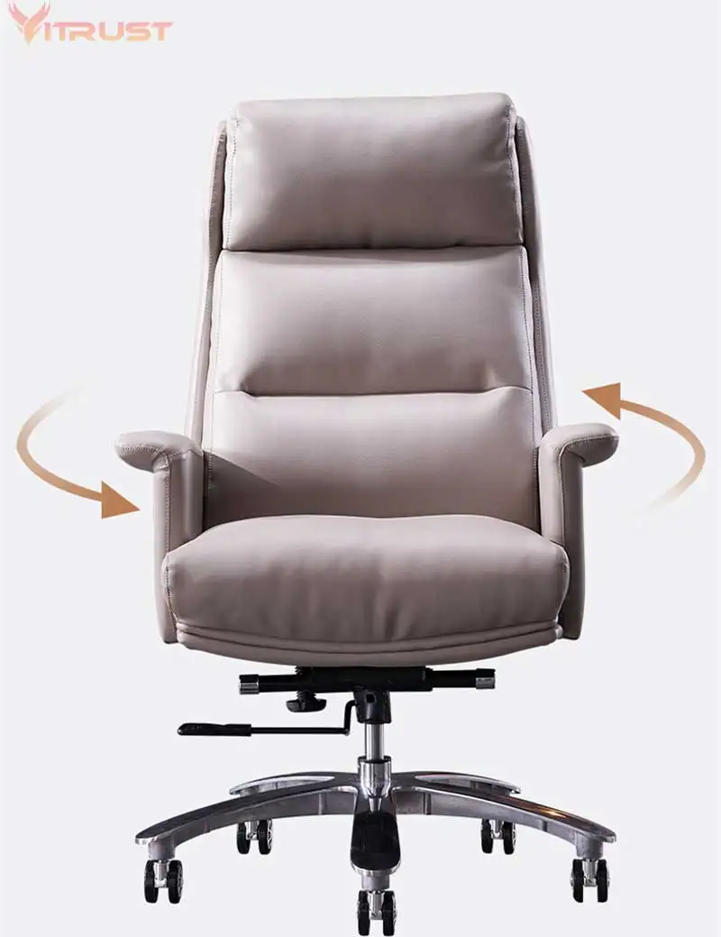 Офисное кресло из натуральной кожи офисное компьютерное современное