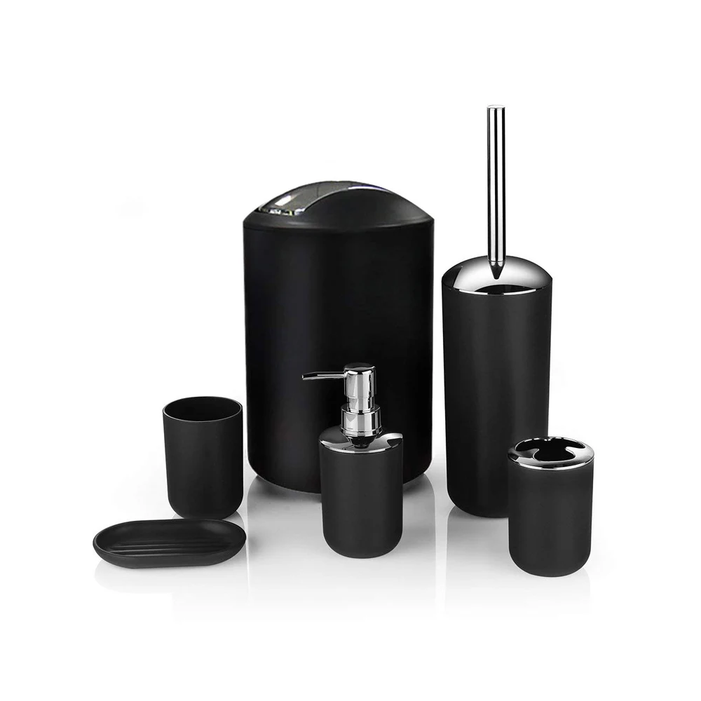 

Держатель для ванной комнаты, набор аксессуаров, пластиковое искусственное мыло, мусорная корзина, наборы щеток для туалета