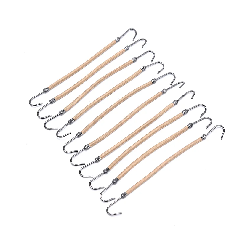 

10Pcs Elastic Clips Ponytail Hooks Headband Hair Claw Hair Clip Rubber Hair Braid Hair Styling Tools