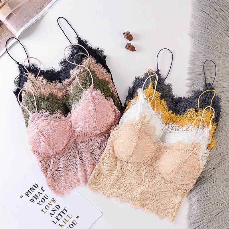 Linbaiway женские бюстгальтеры нижнее белье на бретельках кружевное красивое