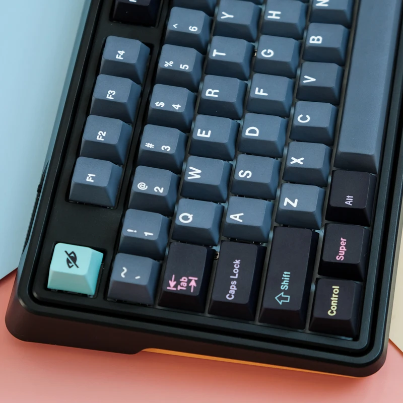 Клавиатура GMK Dracula 141 клавиши/набор клавиш клавиатура PBT DYE-SUB Cherry Profile для