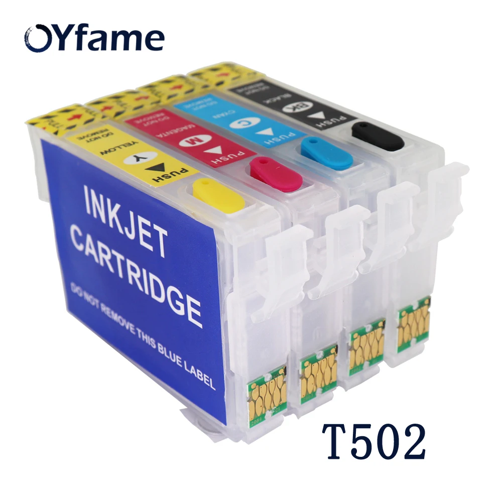 

Картридж с чернилами OYfame T502 T502XL с чипом дуги для Epson