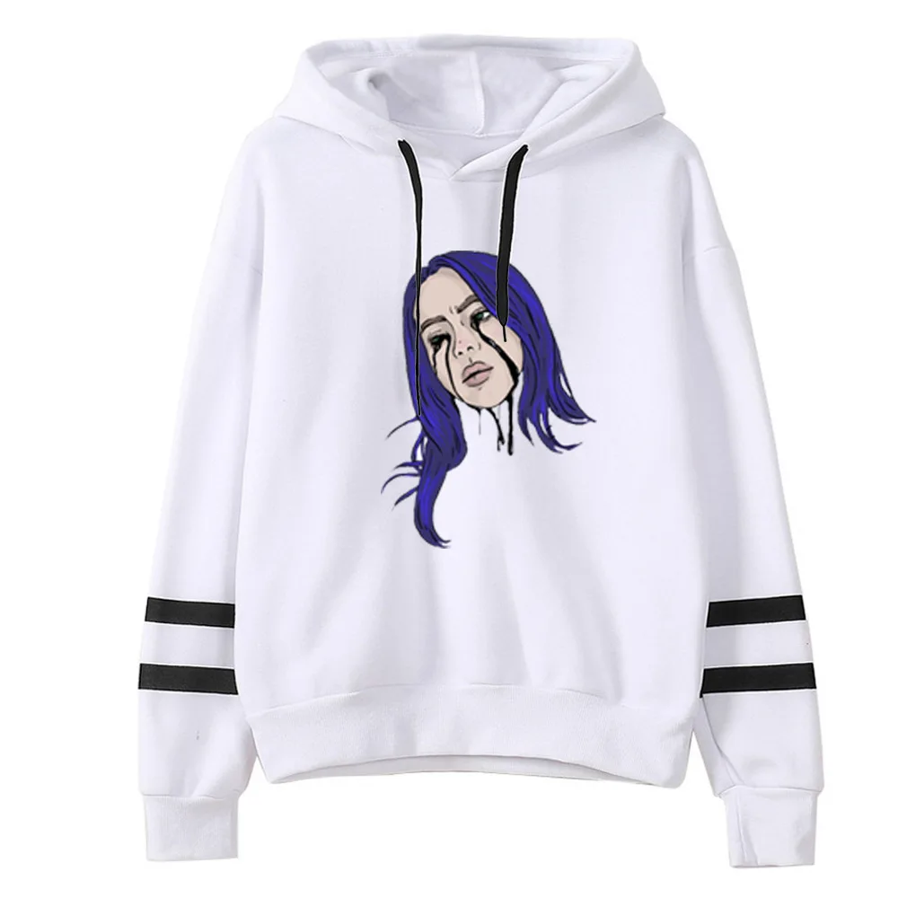 Billie EIlish Женская толстовка с капюшоном Толстовка в повседневном стиле модная
