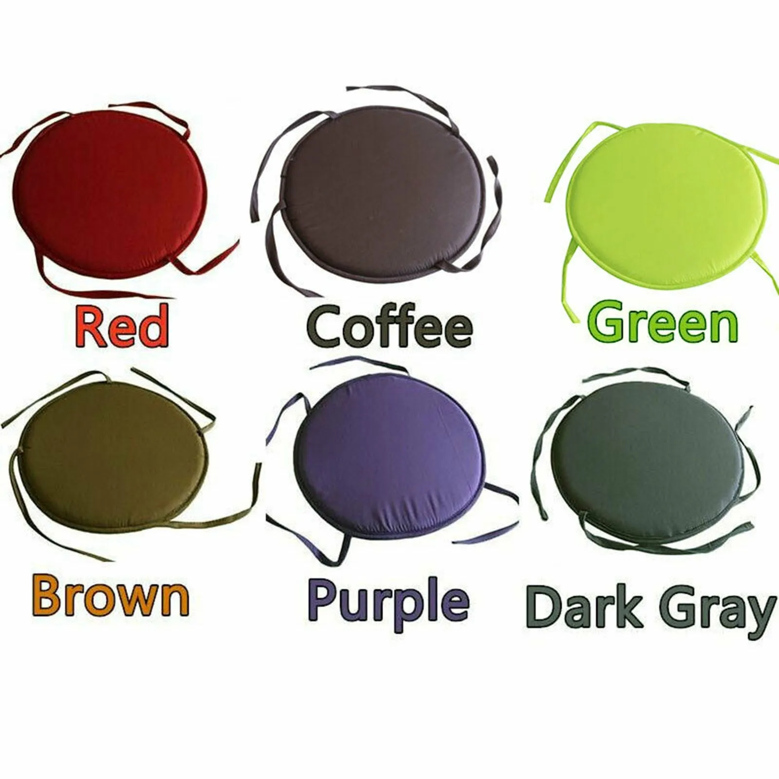 Круглые садовые подушки для стульев подушка сиденья улицы стул бистро патио