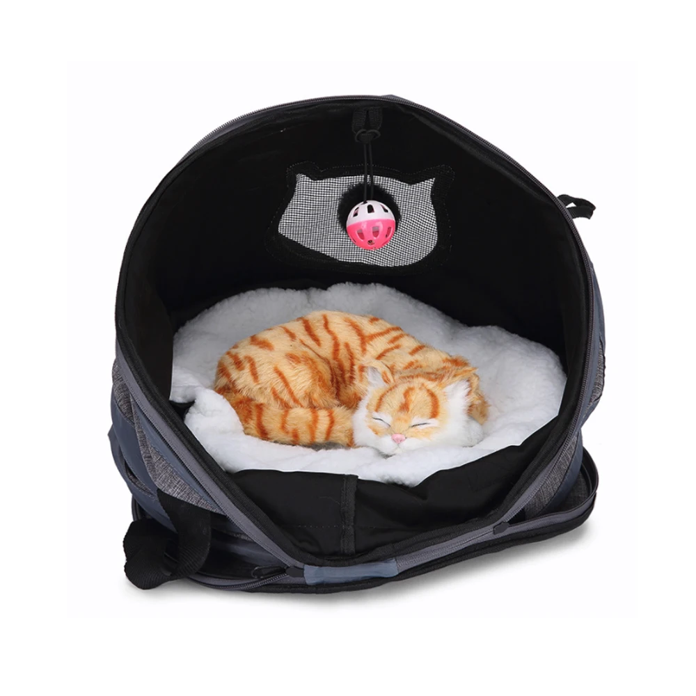 Сумка для домашних животных уличный рюкзак кошек переносная Складная