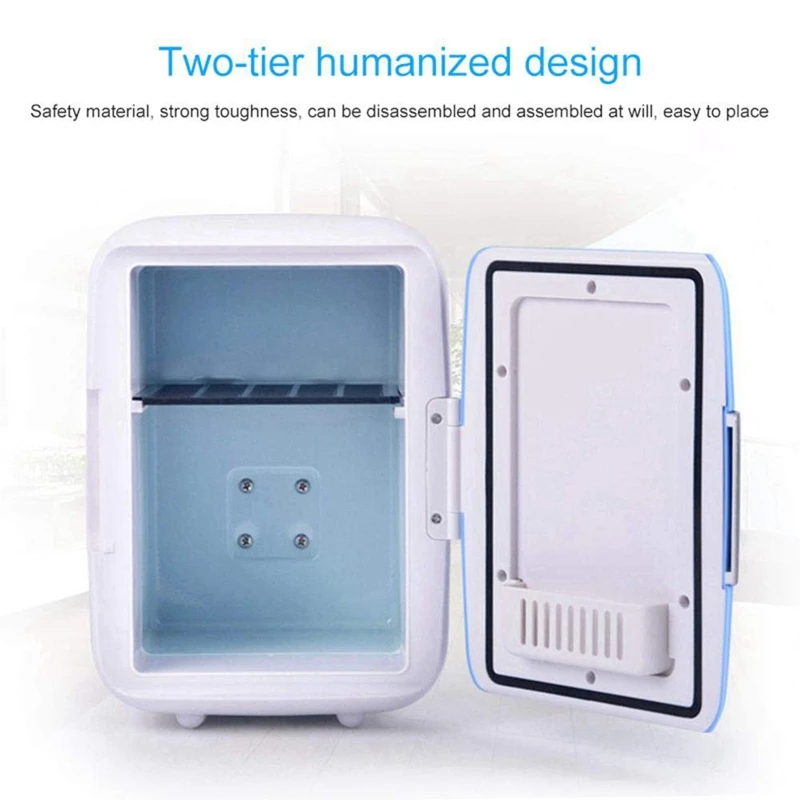 Мини-холодильник 12 В 4 литра переносной мини-холодильник кулер и обогреватель с