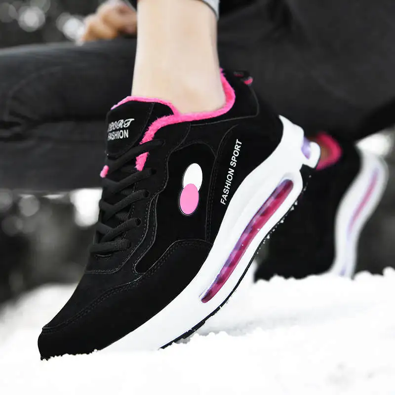 

Running Sneakers Platform Sports Shoes Woman Tide Breathable Sneakers Height Increases Women's Winter Sport Shoes Tennis 751D