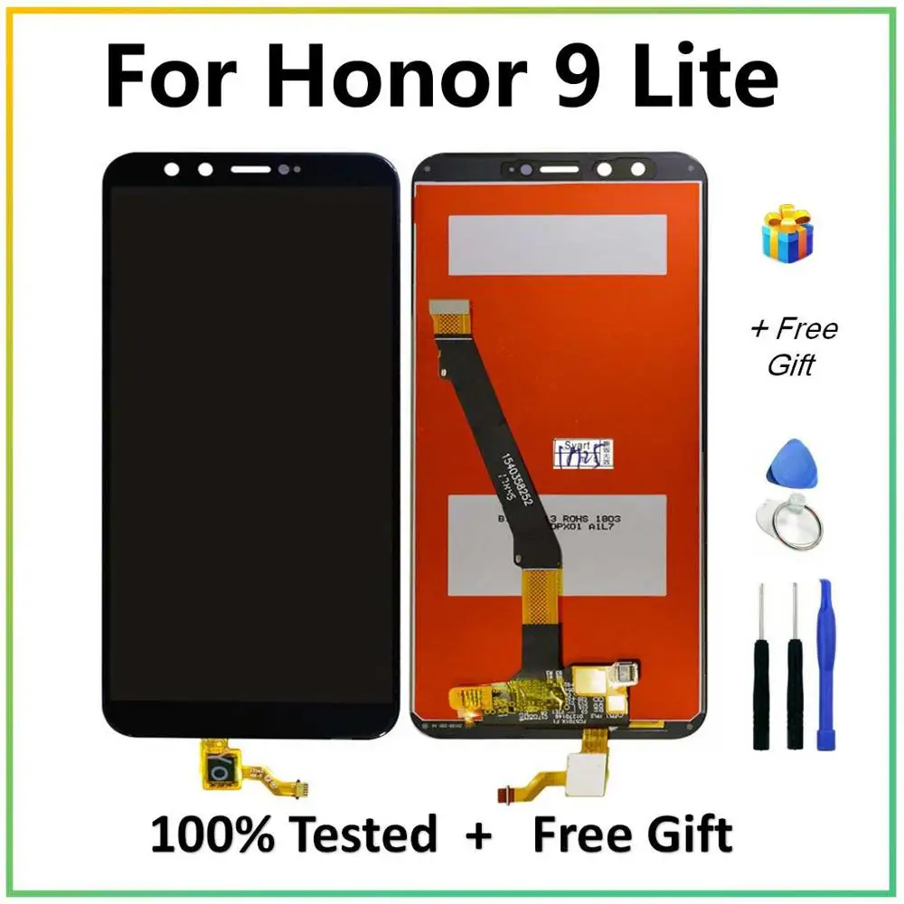 

Для Huawei Honor 9 Lite lld-al00 al10 tl10 ЖК-дисплей сенсорный экран дигитайзер сборка для Huawei Honor 9 Lite