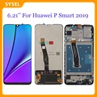 Оригинальный ЖК-экран 6,21 дюйма для Huawei P Smart 2019, ЖК-дисплей, POT-LX1 POT-LX3 + цифровой преобразователь сенсорного экрана в сборе с рамкой