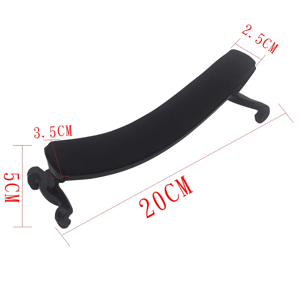 Красная коробка белые ножки 4/4-4/3 универсальная Скрипка для отдыха на плече