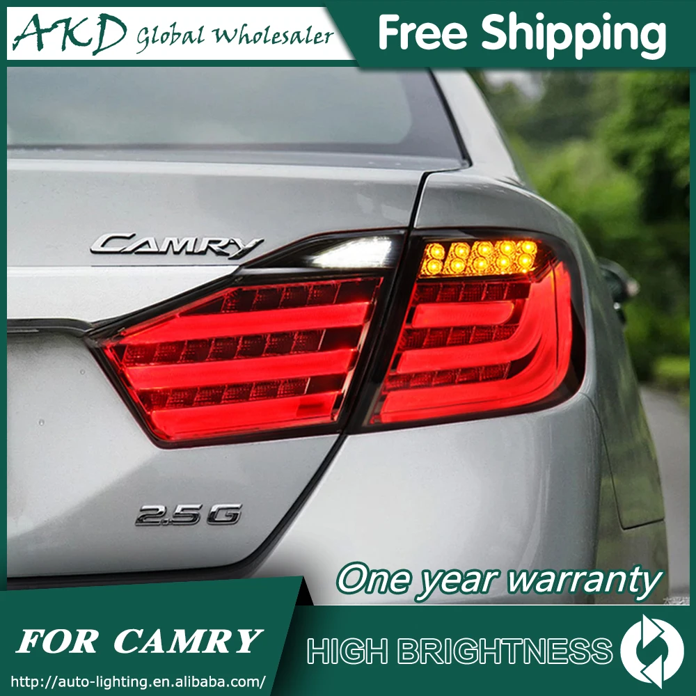 АКД автомобильный Стайлинг для Toyota Camry задний фонарь s 2012 2014 V50 светодиодный Aurion