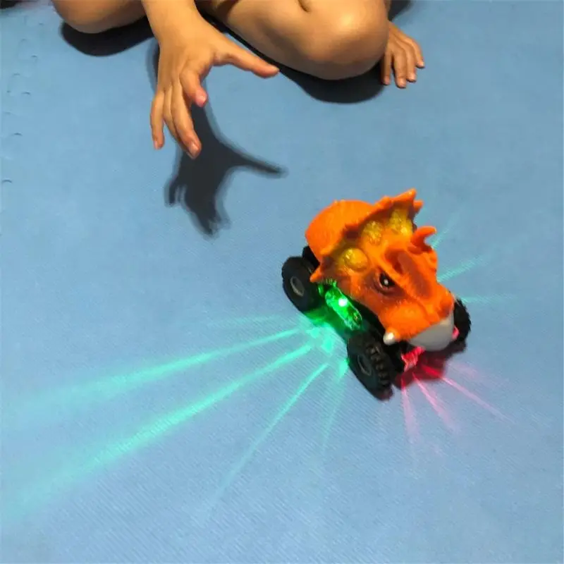 Динозавры автомобили динозавров со светодиодный светильник кой игрушки звуком