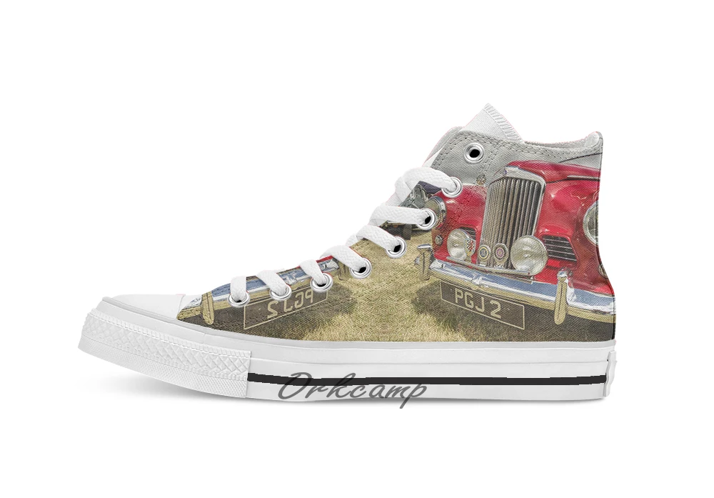 Sunbeam/Повседневная парусиновая обувь с высоким берцем на шнуровке кроссовки