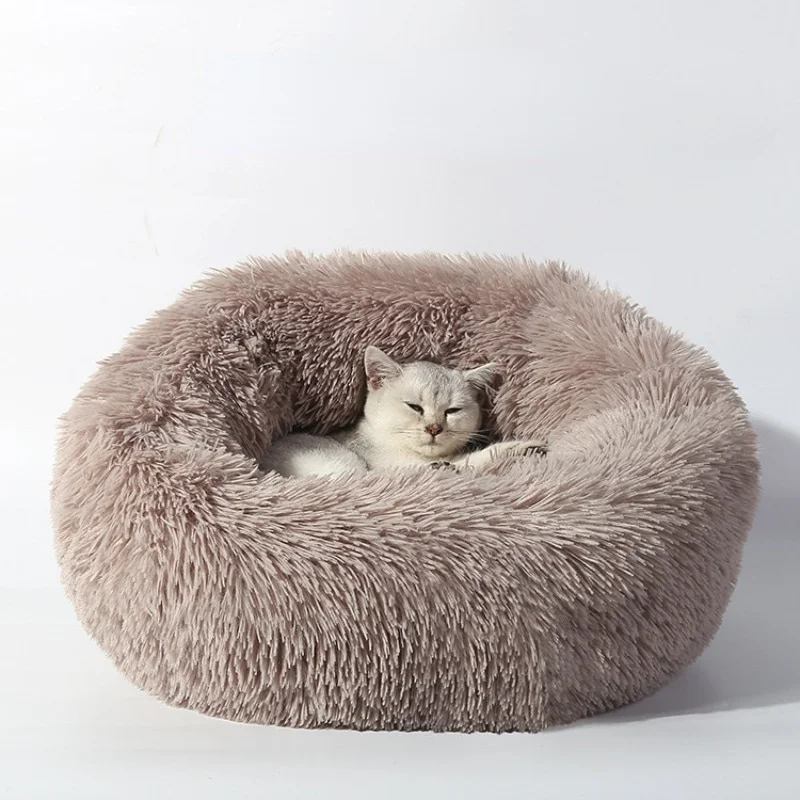 

New S-XL Machine Washable Cat Dogs Beds Better Sleep No Stimulation Types Best Friend Healthier Pet Nest Accessories Cats House