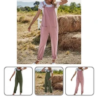 women jumpsuit fashion no shrinking solid color beautiful sweet jumpsuits women romper for home