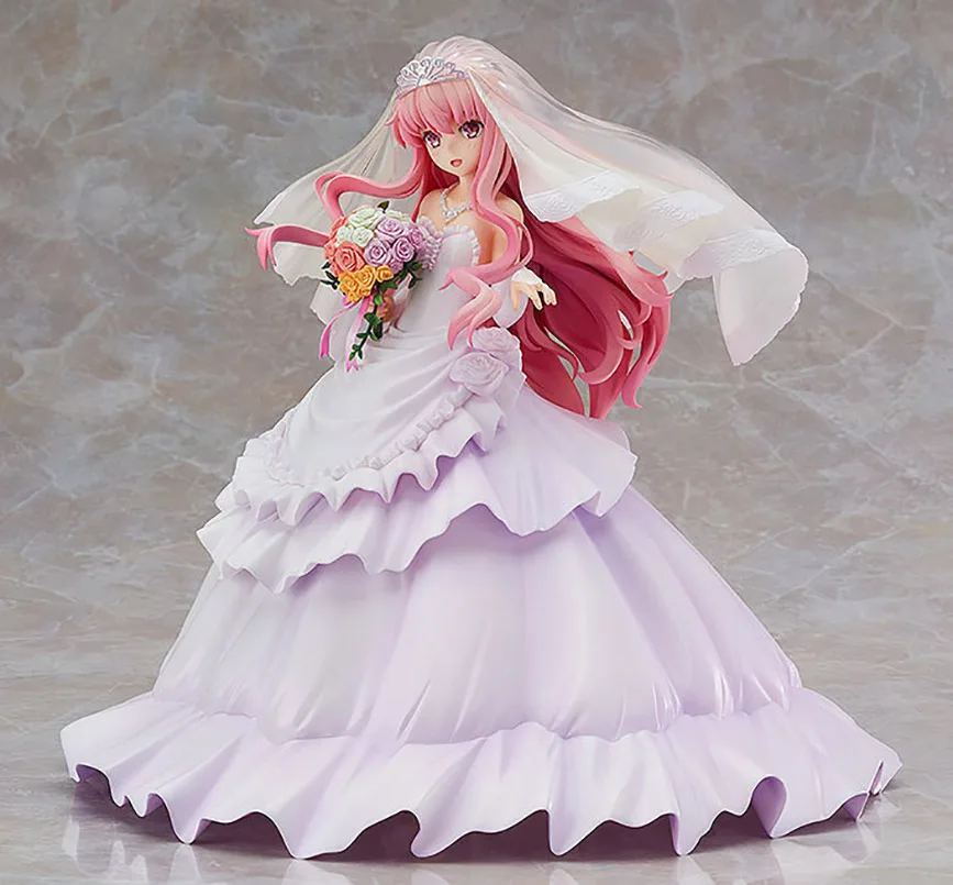 20cm Japanese anime Zero no Tsukaima Ruizu PVC action figure Wedding dress Decoration collectible model toys | Игрушки и хобби