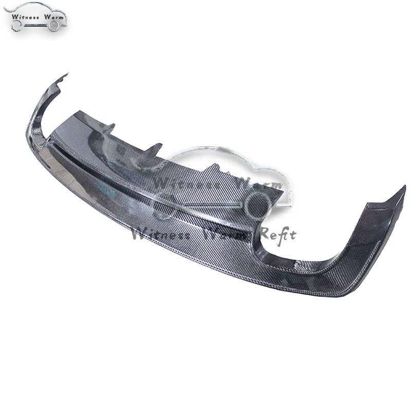 Стильный автомобильный диффузор для заднего бампера из углеродного волокна A4 S4