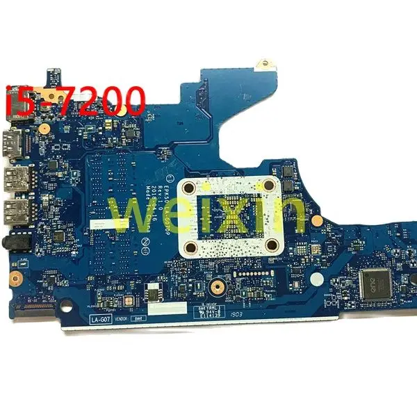 Для HP 15 DA da0073wm Материнская плата ноутбука I7 7500U Процессор L20370 001 601 EPK50 LA G07EP DDR4