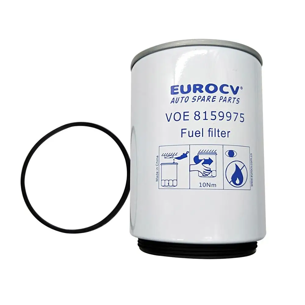 

Запасные части для грузовиков Volvo VOE 8159975, топливный фильтр для грузовиков Scania версии 1393640