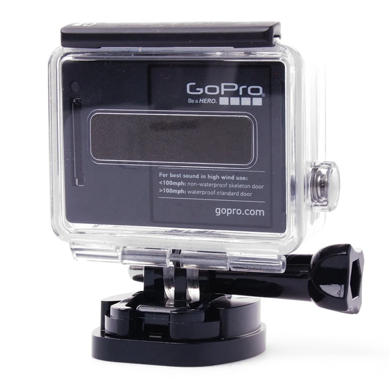 Плоское крепление из алюминиевого сплава для камеры Gopro HD Hero 2 3 +|Чехлы экшн-камер|