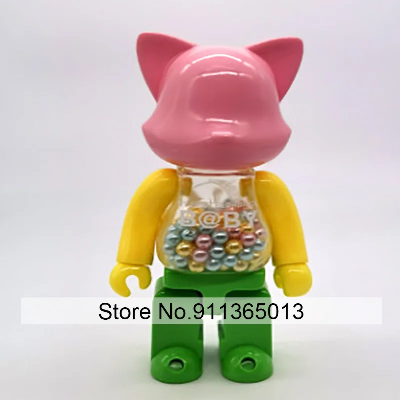 

Bearbricklys 28cm 400% Bear&bricklys Toy Blocks Bear Toy Action Toy Figures Garage Kits Dolls Kids Toys