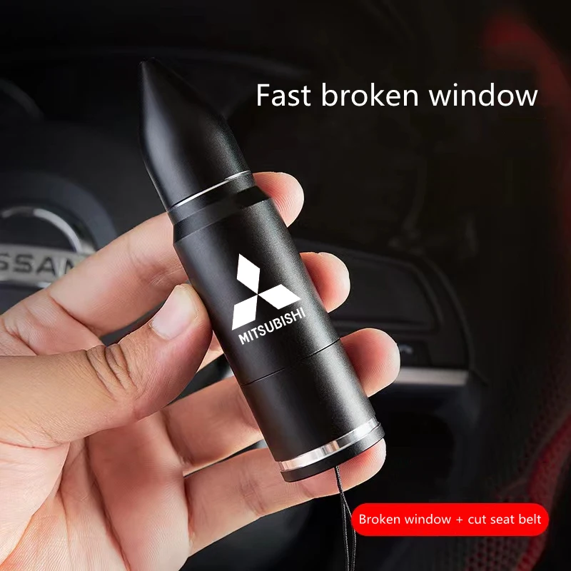 For Mitsubishi Car Safety Hammer Auto Emergency Glass Window Breaker Seat Belt Cutter Life-Saving Escape Tool | Автомобили и