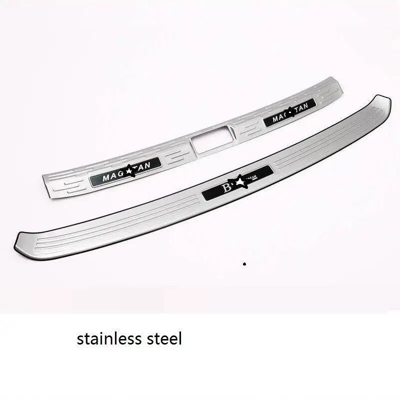 Автомобильный модифицированный автомобильный хромированный багажник задние