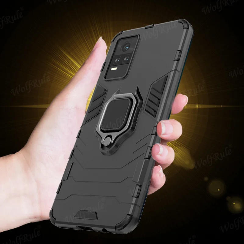 Phone Case For Vivo V21E Case For Vivo V21E Cover Bumper PC Shockproof Full Hard Armor Magnetic Cover For Vivo V21 E V21E Fundas