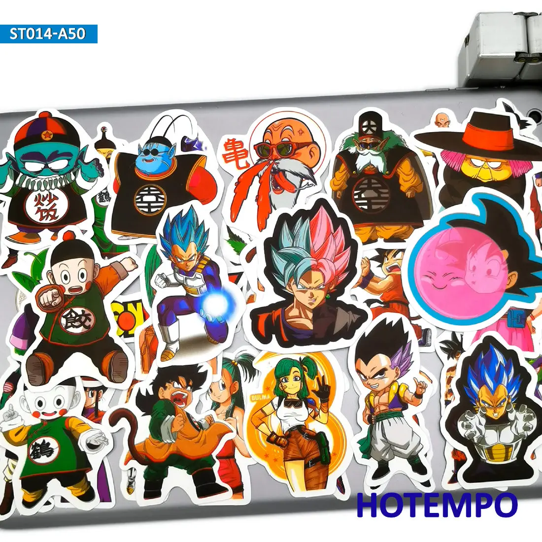 

50pcs Classic Fun Cartoon Mixed Anime Decals Stickers Pack Toy for Kids DIY Phone Laptop Luggage Pad Case Stationery Scrapbook