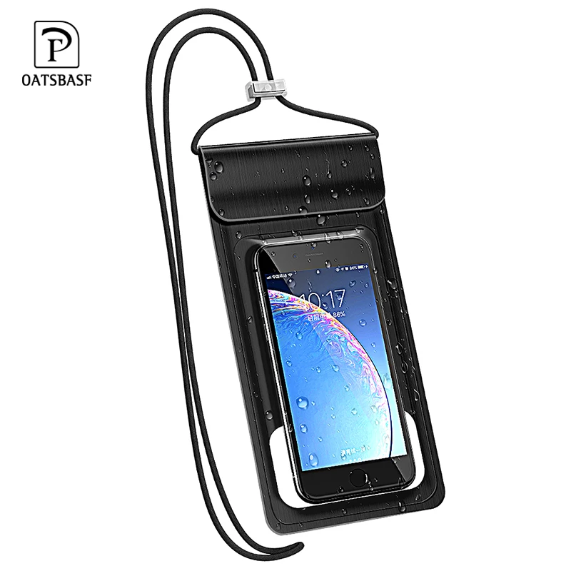 Водонепроницаемая сумка чехол для телефона мобильного пляжная бассейна
