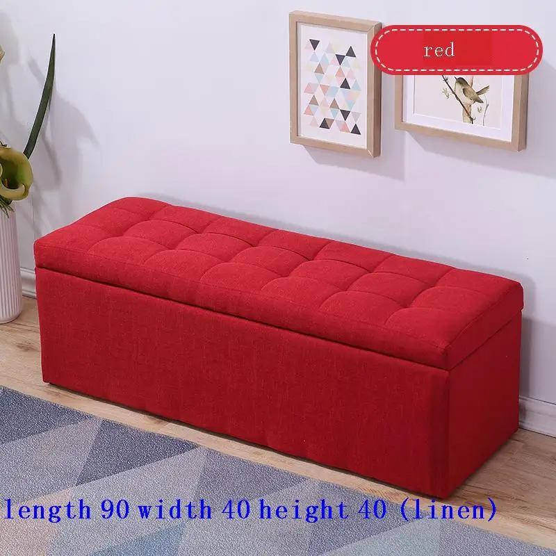 

Moderno Bancos De Madeira Living Room Puf Asiento Sgabello Fauteuil Gonflable Poef Pouf Taburete Change Shoes Storage Chair