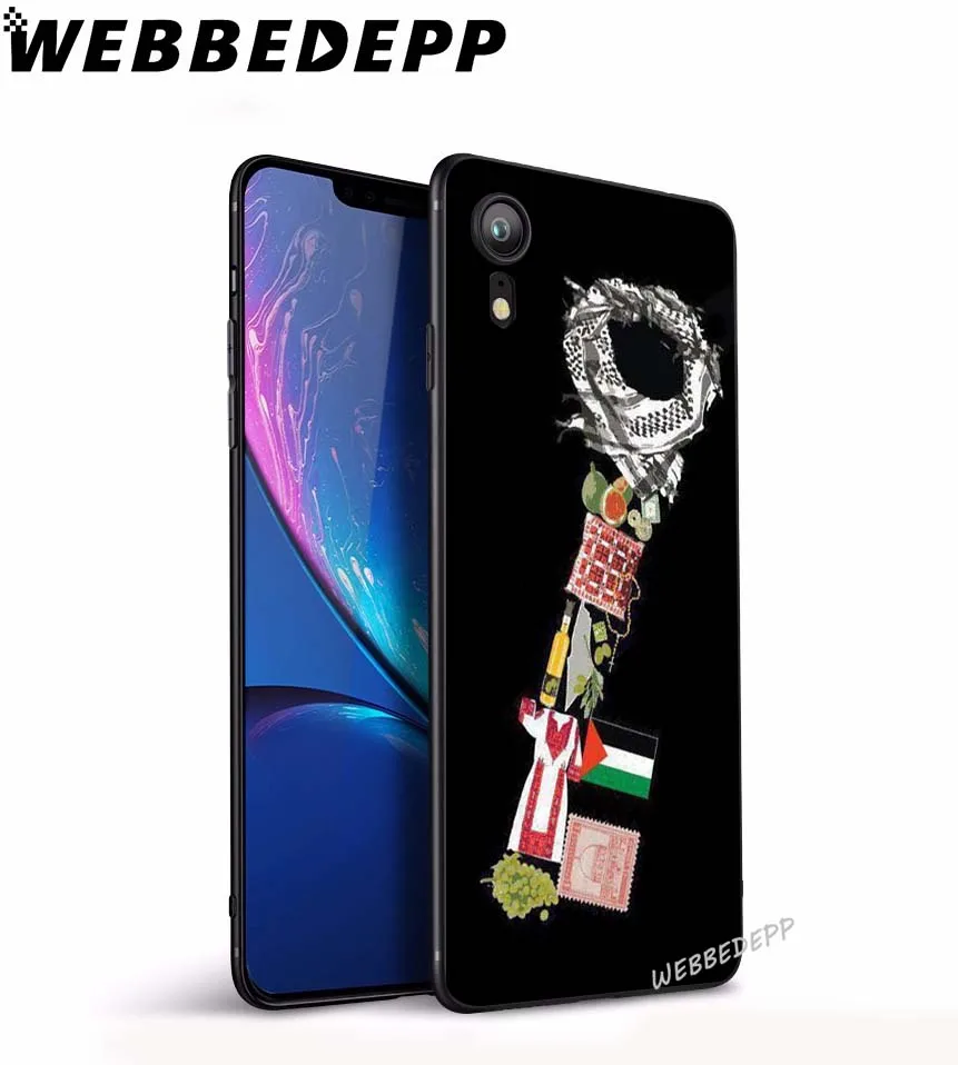 11 WEBBEDEPP Palestine Broadsword Free мягкая термополиуретановая крышка-чехол для Apple iPhone 6 6S 7 8 Plus 5 5S SE X XS 11 Pro MAX XR - Цвет: 11