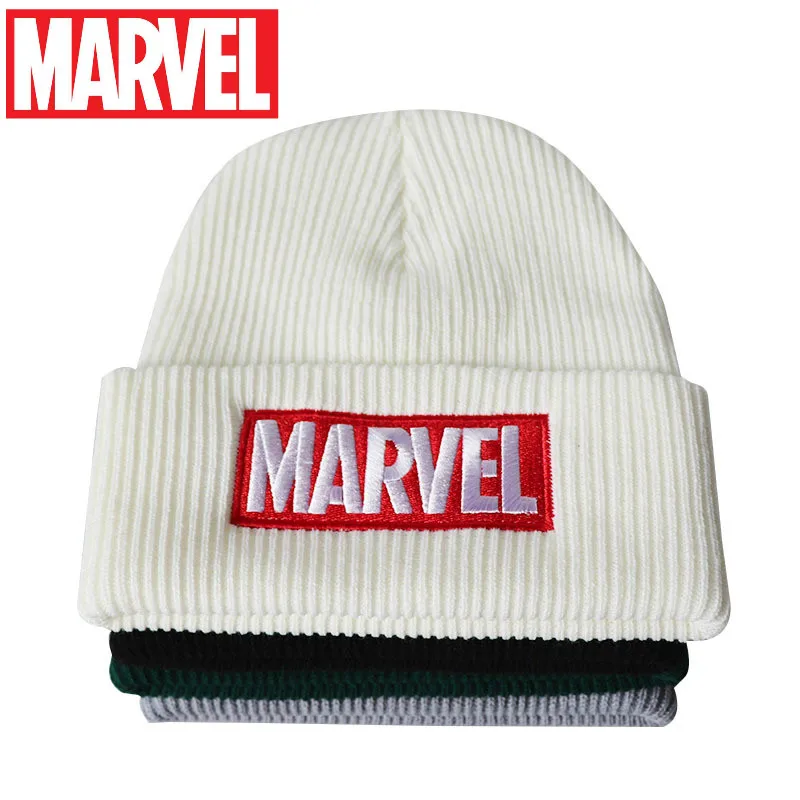 

Disney Marvel Anime Cartoon Embroidered Knitted Hat Woolen Hat Cold Hat Beanie Warm Hat Winter Hat