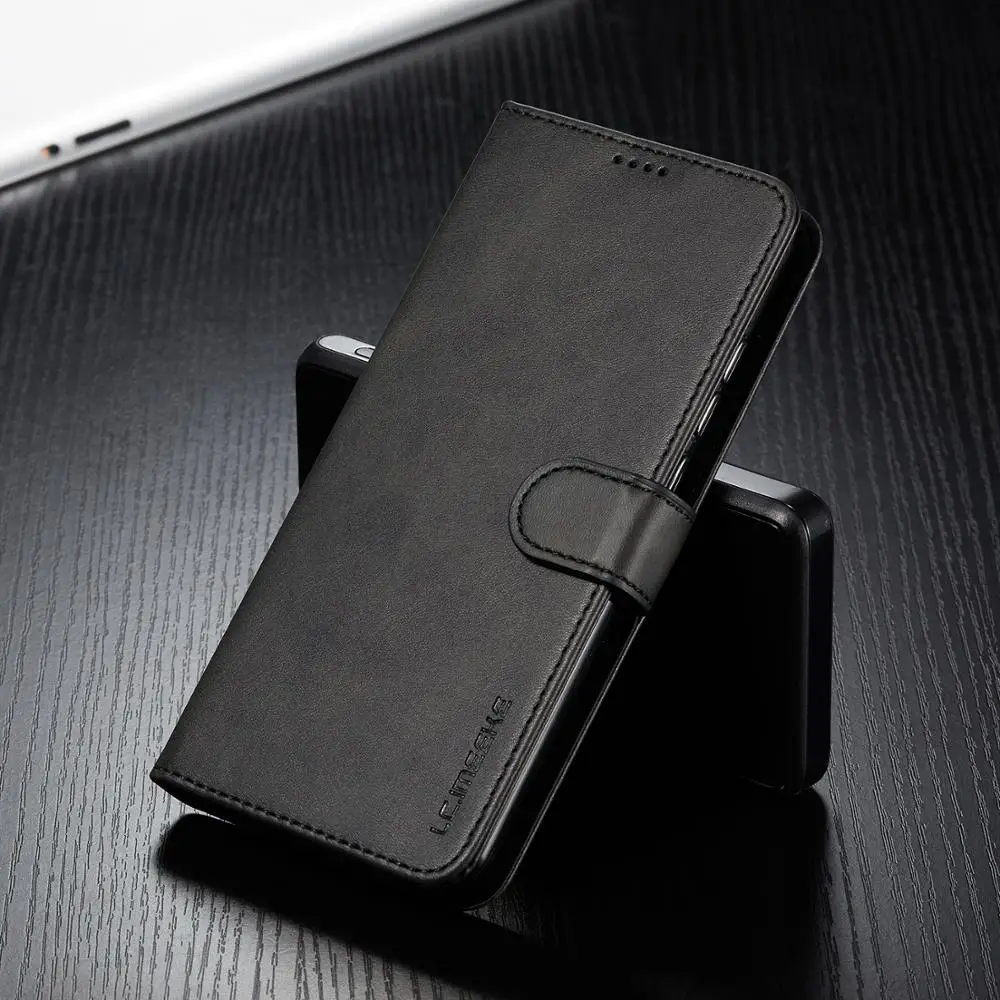 Кожаные чехлы бумажники для Xiaomi 9T Pro роскошный чехол с держателем карт телефона