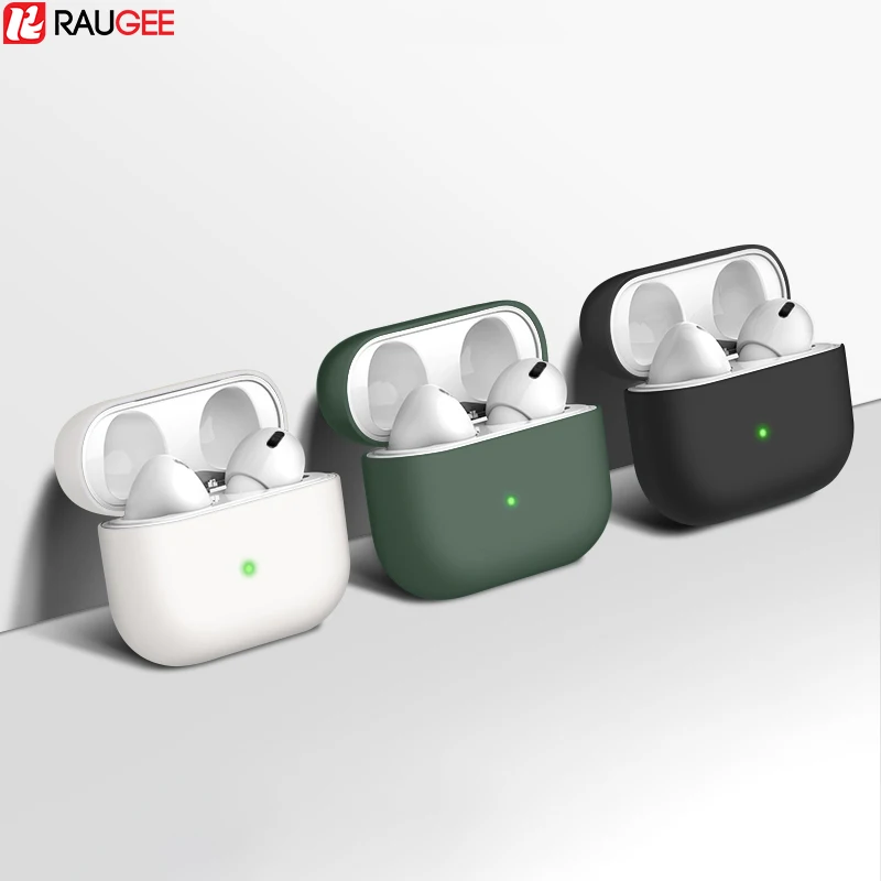 Жидкий силиконовый чехол для airpods Pro Чехол 2019 Apple беспроводные bluetooth наушники AirPods 3