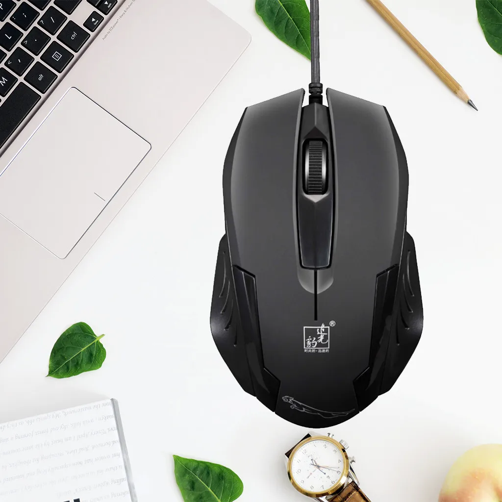 Лучшая продуктов 512G 1000 dpi USB Проводная оптическая мышь эргономичная игровая портативная мышь для ПК ноутбука для Носимых устройств