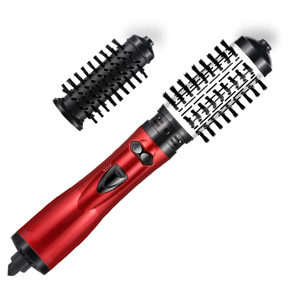 Многофункциональная горячая расческа для волос фен и волумайзер вращающаяся