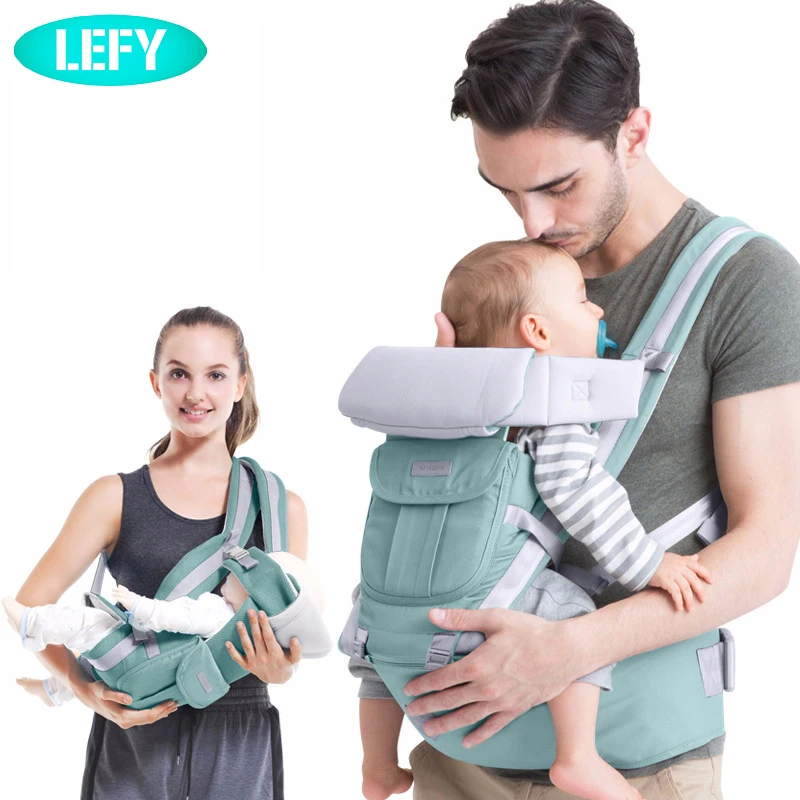 Слинг для новорожденных 3 в 1 Воздухопроницаемый рюкзак на талию слинг сумка 0 36