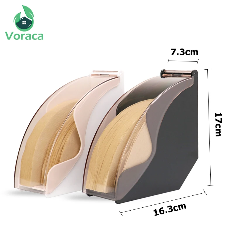 Пылезащитный футляр для хранения бумаги с фильтром кофе крышкой держатель