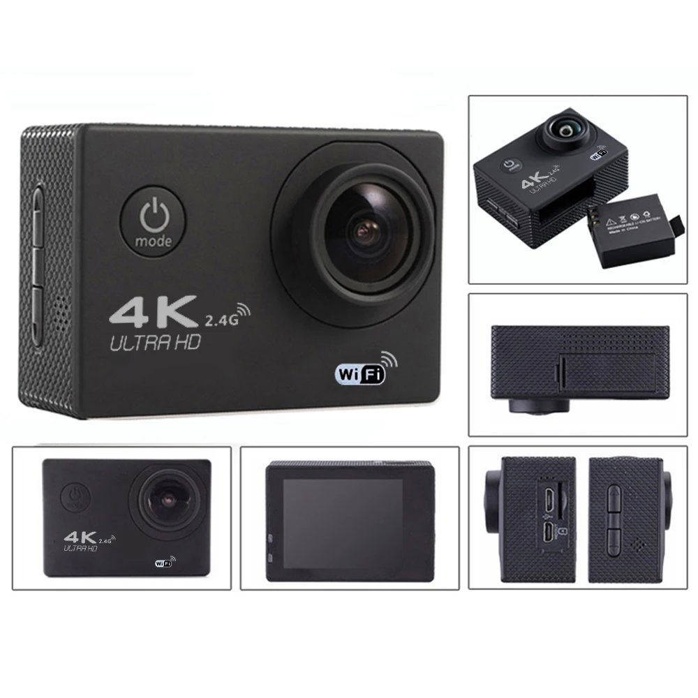 G53ER Спортивная экшн камера с WiFi TFT дисплеем 170 градусов широкий угол 30 м