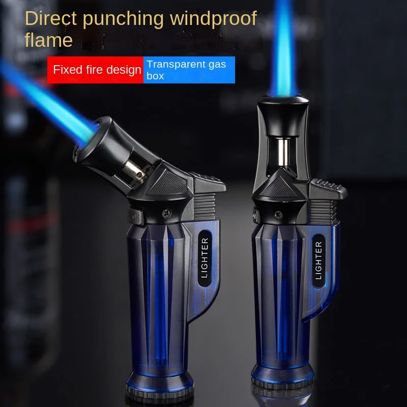 

Long Bar Can Be Set Fire Directly Into The Lighter Moxibustion/cigar Baking/barbecue Special Spray Gun Portable Igniter Lighter