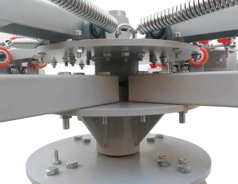 

Free shipping Micro Registration 4 color 4 station manual silk screen printing machine for T shirt printer equipment carousel